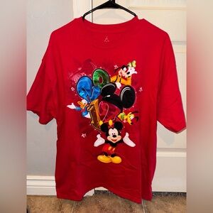 2012 Disneyland Red Mickey Mouse T-Shirt